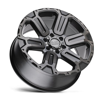 Toyota LandCruiser 300 Wheel & Tyre Package - Black Rhino Wanaka & Falken Wildpeak AT3W - Brixton 4x4 - Buy Online Now!
